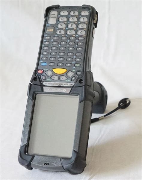 motorola mc9090-g handheld computer barcode scanner rfid reader|Motorola mc9090 g.